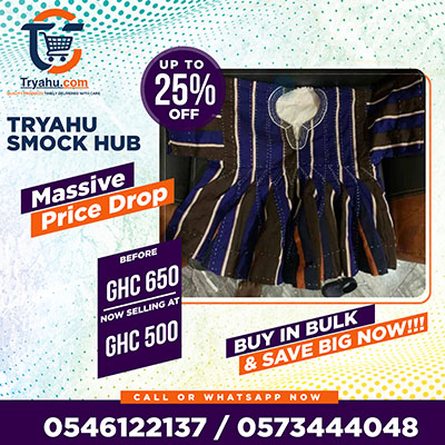 Handwoven Ghanaian Smocks | Shop Original Fugu at Tryahu